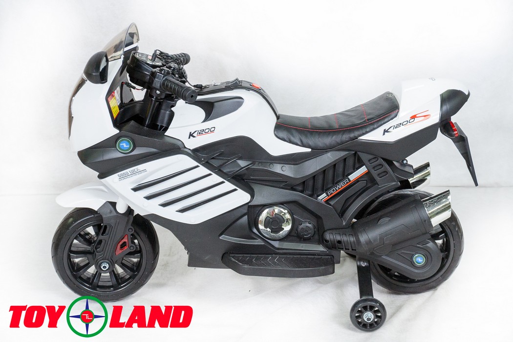 Электромотоцикл ToyLand Moto Sport LQ 168 белый