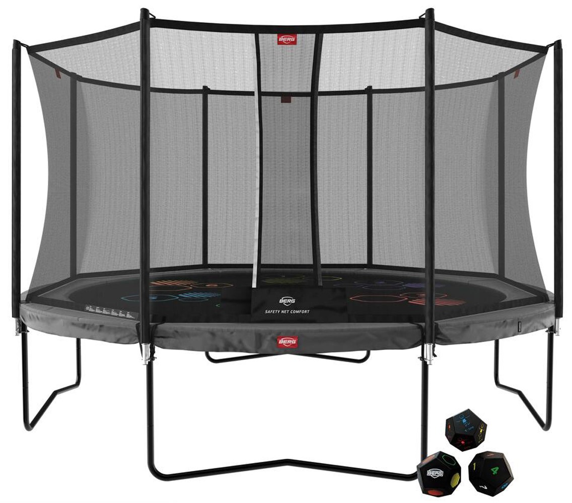 

Батут BERG Champion Regular 430 Grey Levels + Safety Net, Серый, Champion Regular 430 Grey Levels + Safety Net