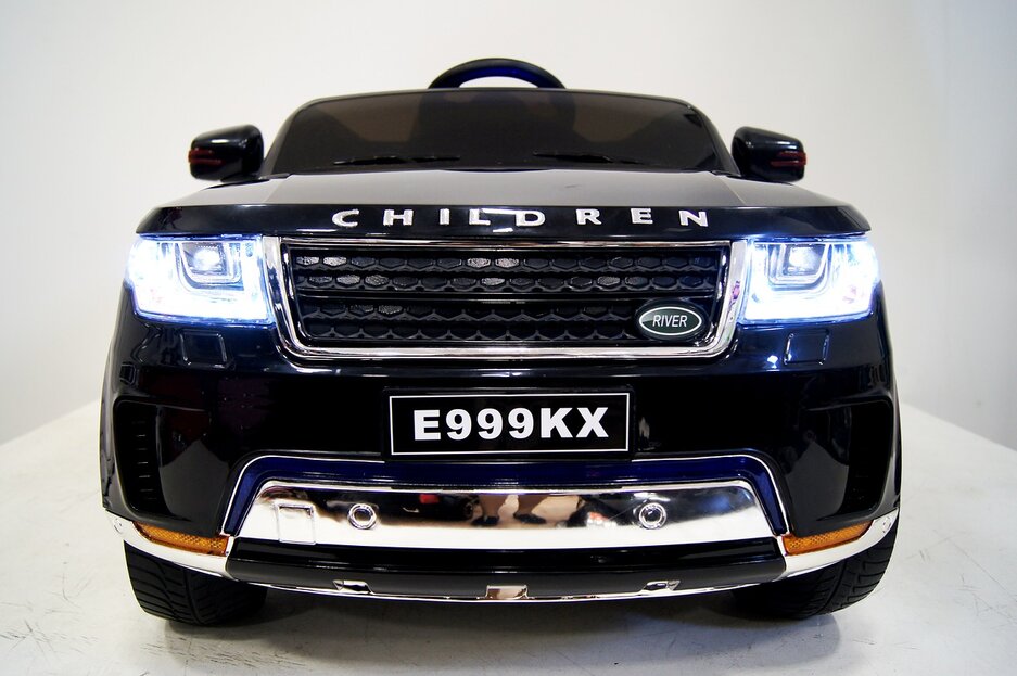 Электромобиль RiverToys Range Rover Sport E999KX черный глянец