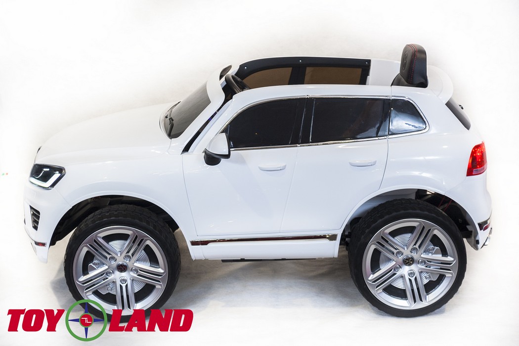 Детский электромобиль ToyLand Volkswagen Touareg белый