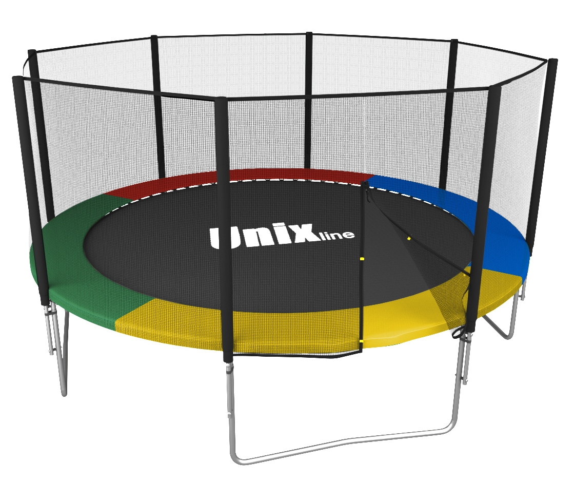 

Батут UNIX line Simple 12 ft Color (outside), Разноцветный, Simple 12 ft Color (outside)