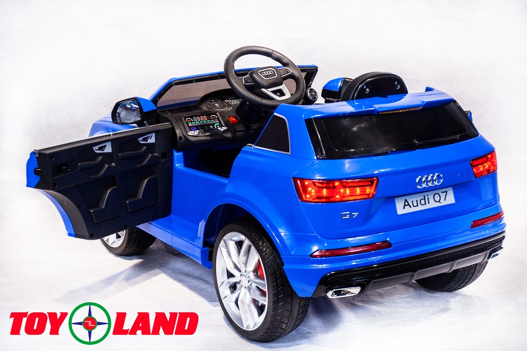 Электромобиль ToyLand Audi Q7 синий