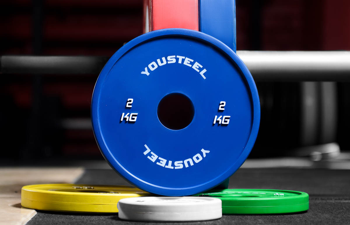 

Диски тренировочные малые Yousteel синий 2 кг, синий 2 кг