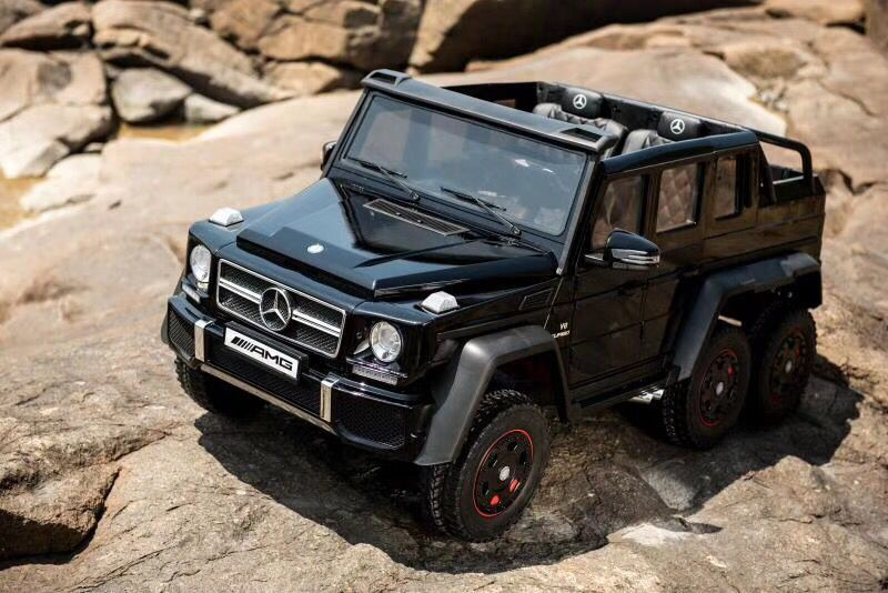 Детский электромобиль Barty Mercedes-Benz G63-AMG 4WD шестиколесный