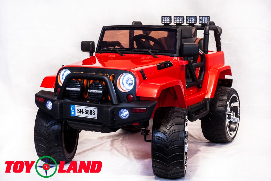 Электромобиль ToyLand Jeep SH 888 красный