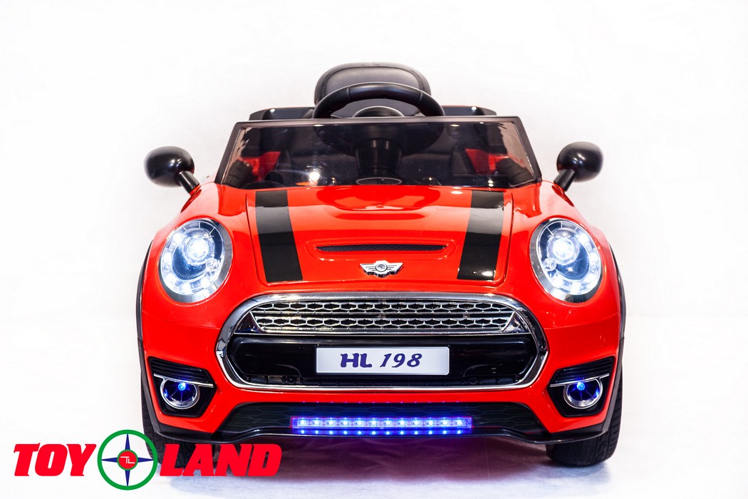 Электромобиль ToyLand Mini Cooper HL 198 красный