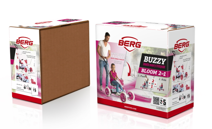 Веломобиль BERG Buzzy Bloom 2-in-1