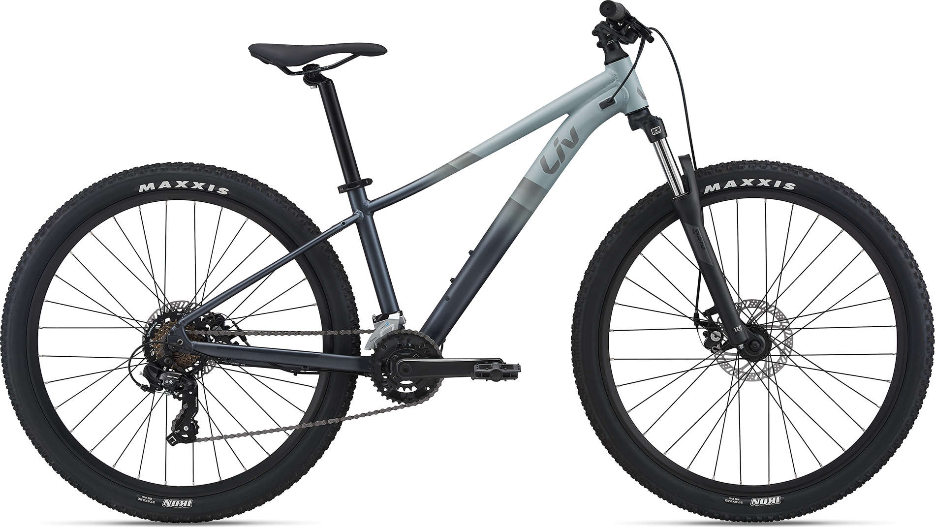 Велосипед Liv Tempt 27.5 4 (2021) серый (рама: M, S, XS)