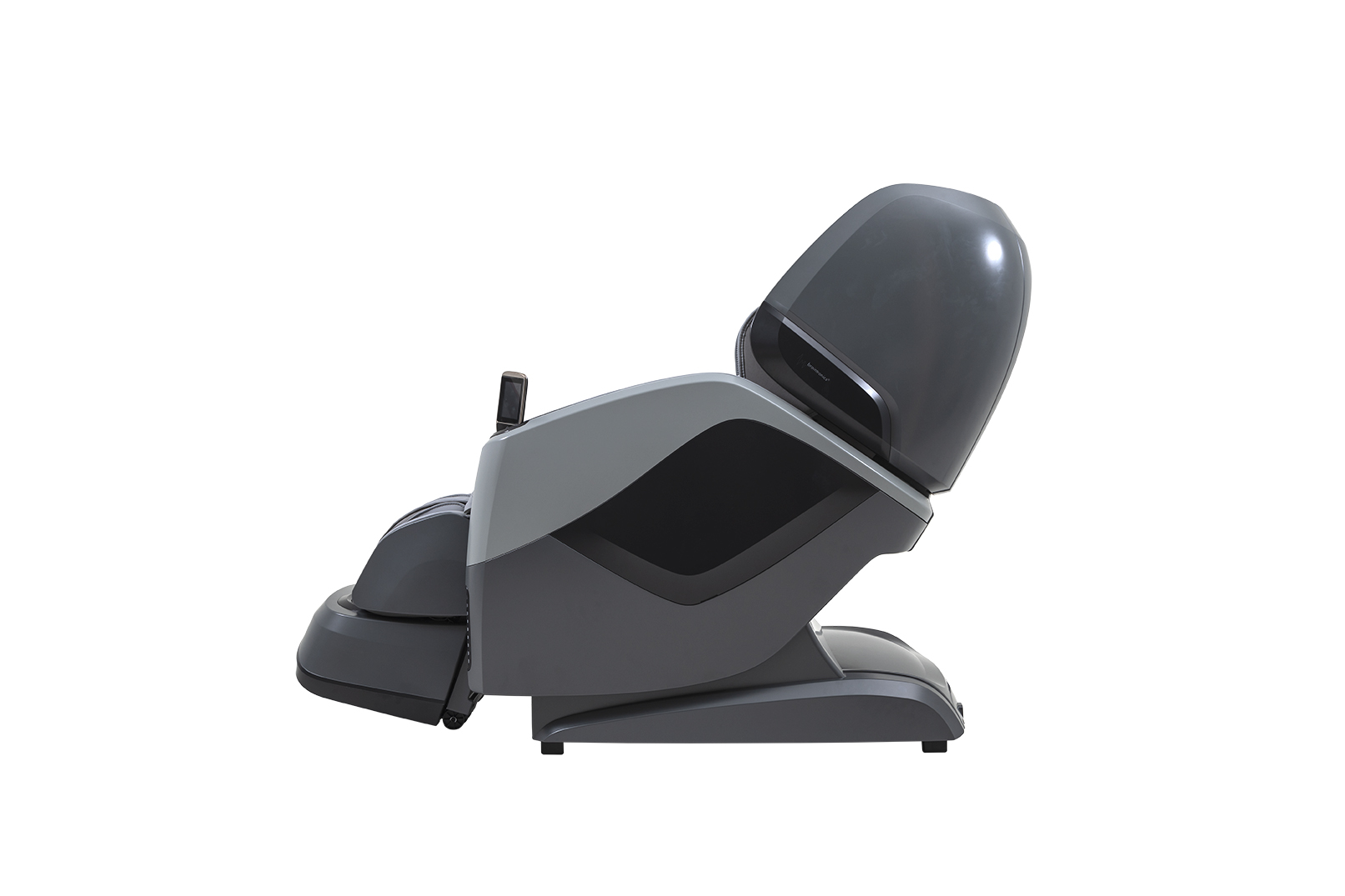Массажное кресло с инновационным 4D массажем Casada Aura серо-черный