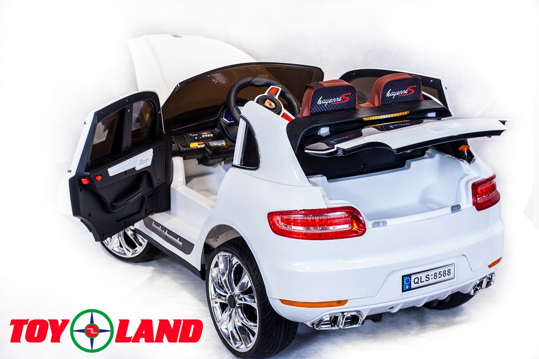 Электромобиль ToyLand Porsche Macan QLS 8588 белый