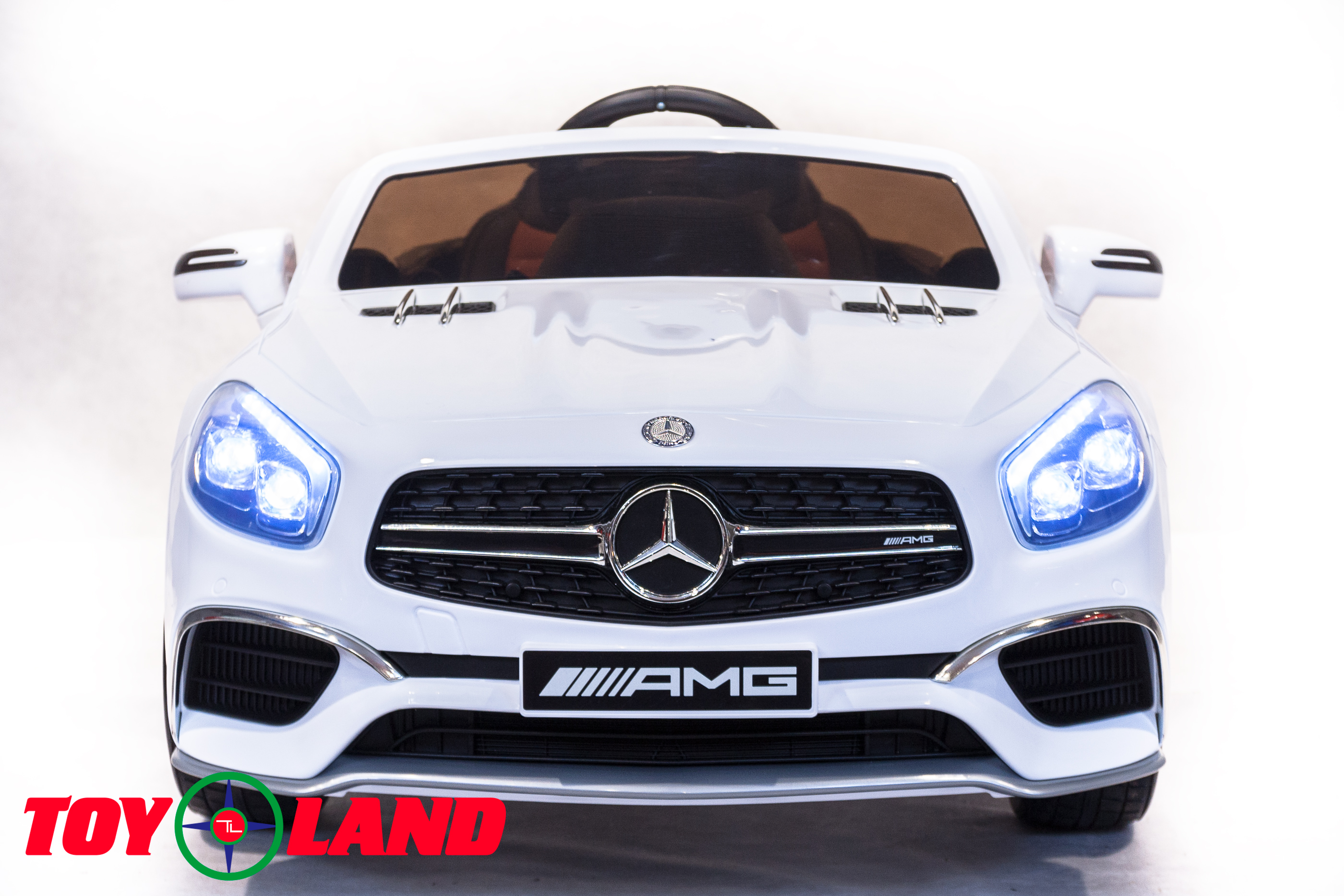 Электромобиль ToyLand Mercedes-Benz SL65 AMG белый