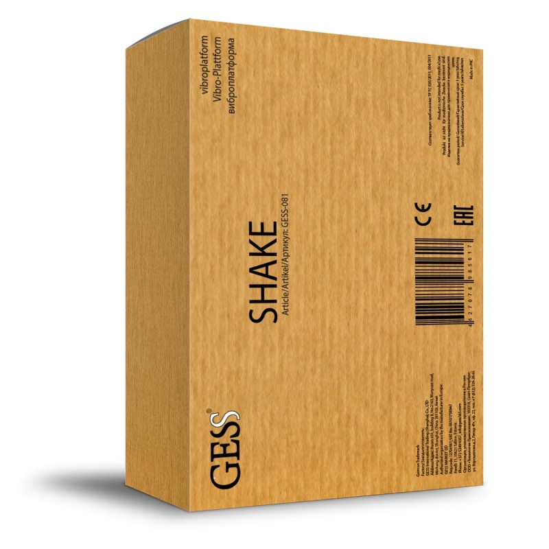 Виброплатформа GESS-081 Shake (черная)