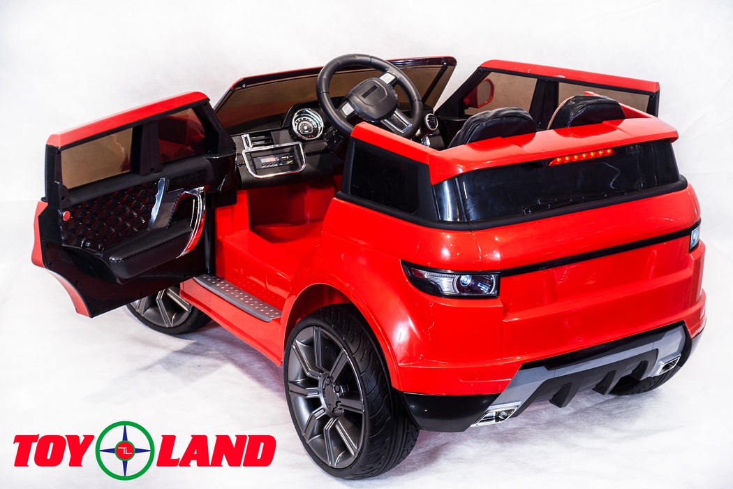 Электромобиль джип ToyLand Range Rover 0903 красный