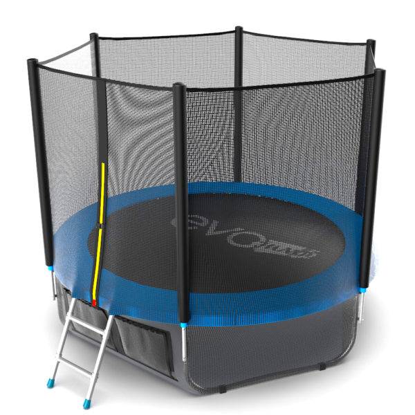 

Батут с внешней сеткой и лестницей EVO JUMP External 8ft (Blue) + нижняя сеть, Синий, External 8ft (Blue) + нижняя сеть