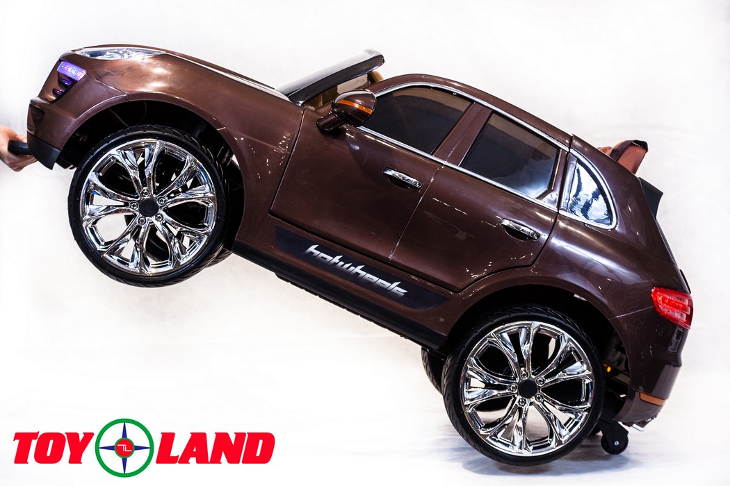 Электромобиль ToyLand Porsche Macan QLS 8588 коричневый