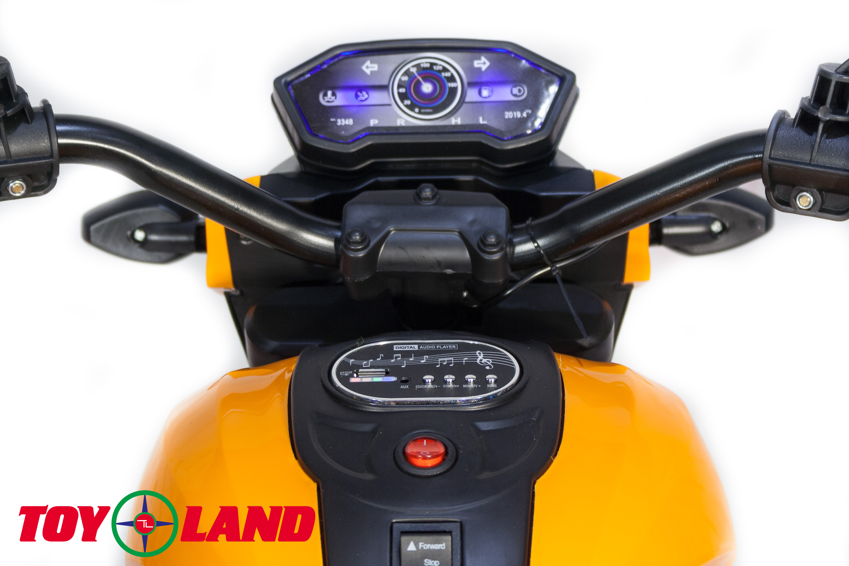 Электромотоцикл ToyLand Moto Sport DLS01 оранжевый