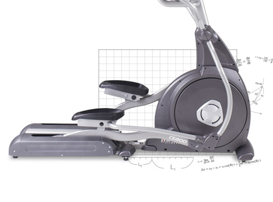 Эллиптический тренажер Spirit Fitness CE800