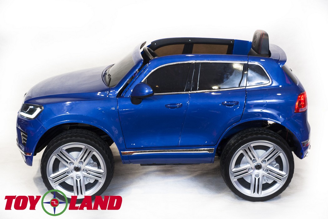 Детский электромобиль ToyLand Volkswagen Touareg синий (краска)