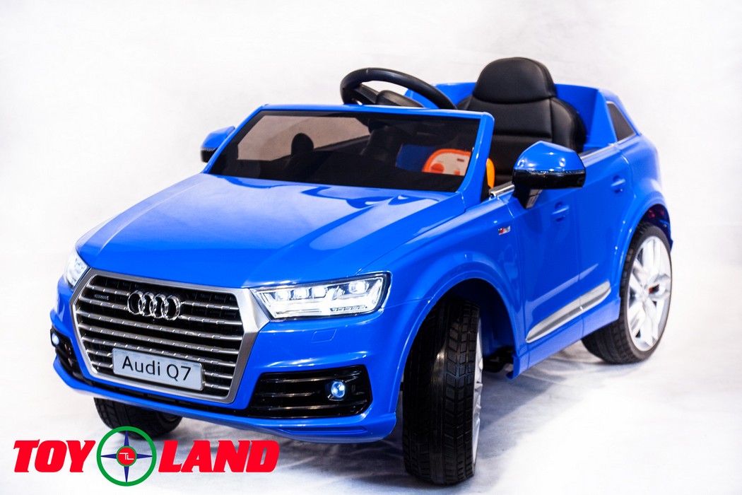 Электромобиль ToyLand Audi Q7 синий