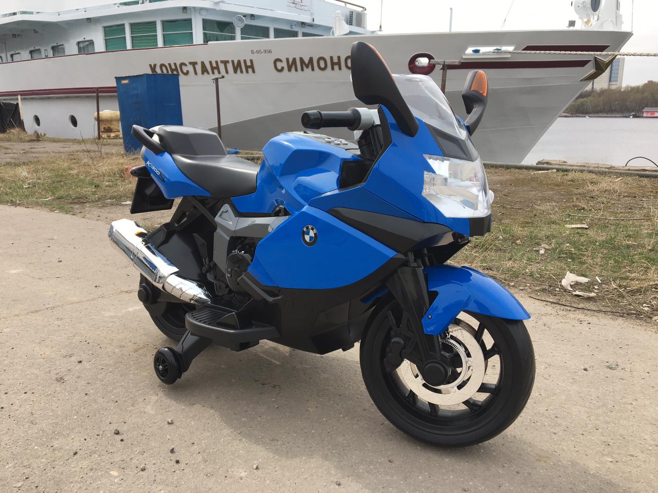 Электромотоцикл Moto BMW K1300 S синий