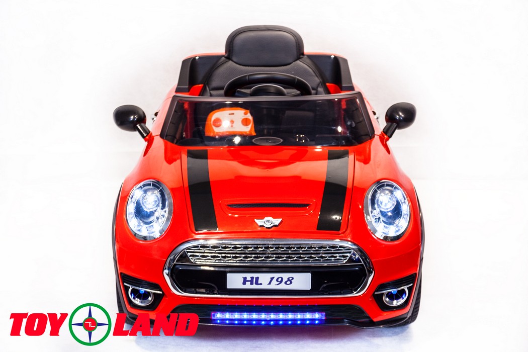 Электромобиль ToyLand Mini Cooper HL 198 красный