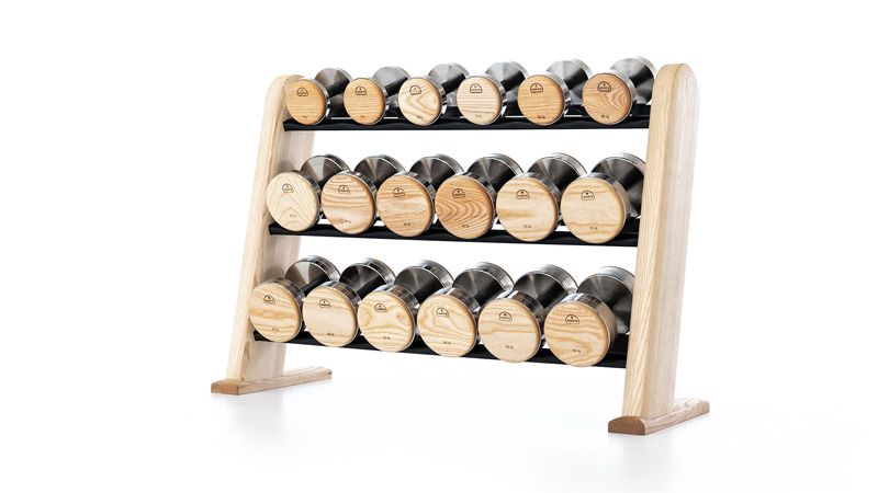 

Стойка с гантелями NOHrD DumbBells Set ясень, DumbBells Set ясень