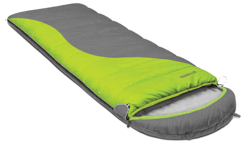 

Спальный мешок туристический, 350 г/м2, -6 С, left, Quilt 350L, Серый / салатовый, 350 2 6 left Quilt 350L