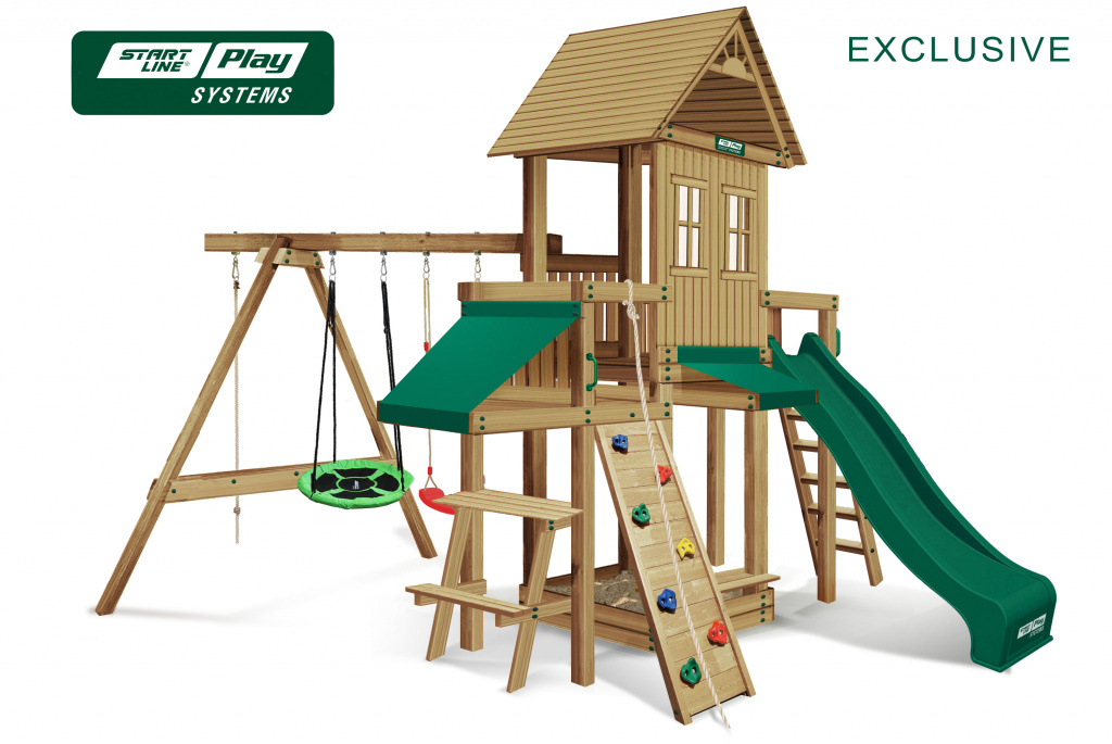 

Детский городок EXCLUSIVE премиум Север (green), Зеленый, EXCLUSIVE green