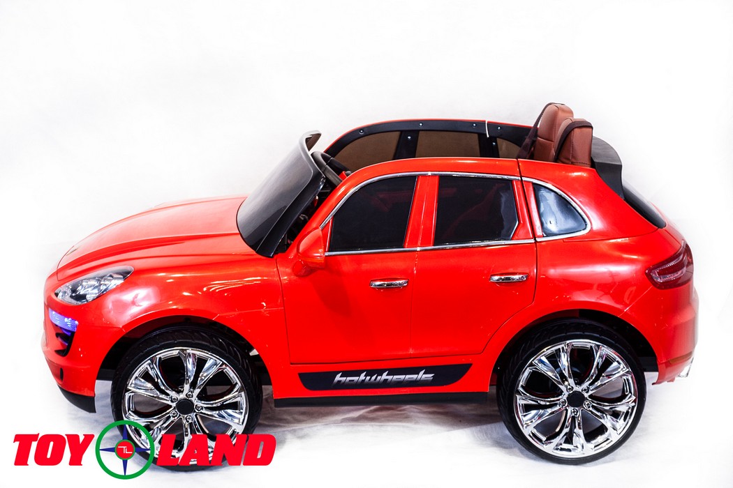 Электромобиль ToyLand Porsche Macan QLS 8588 красный