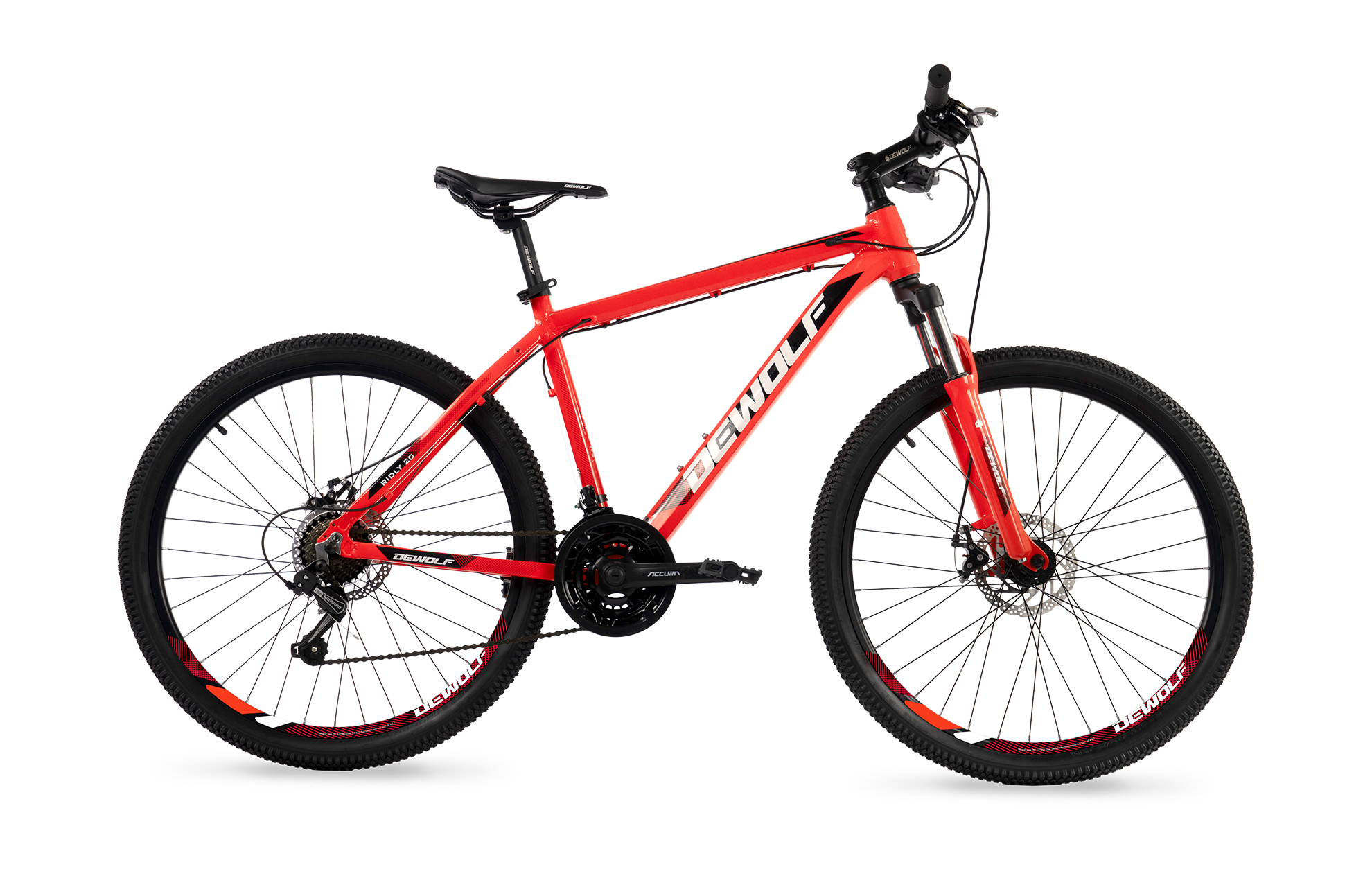 Велосипед горный DEWOLF RIDLY 20 хардтейл 26 (рама 18) красный