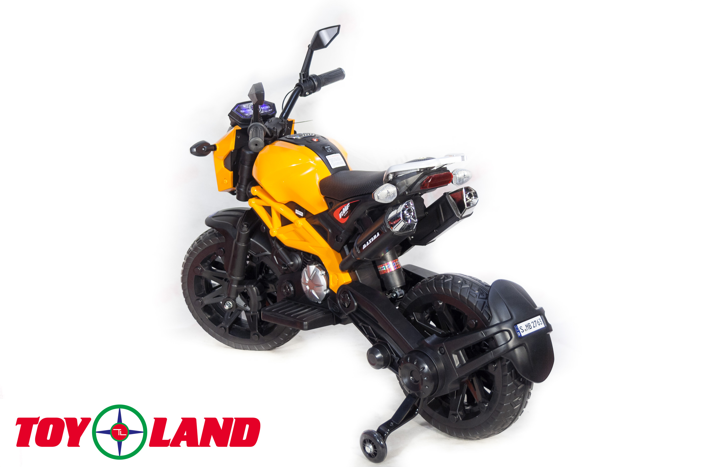 Электромотоцикл ToyLand Moto Sport DLS01 оранжевый