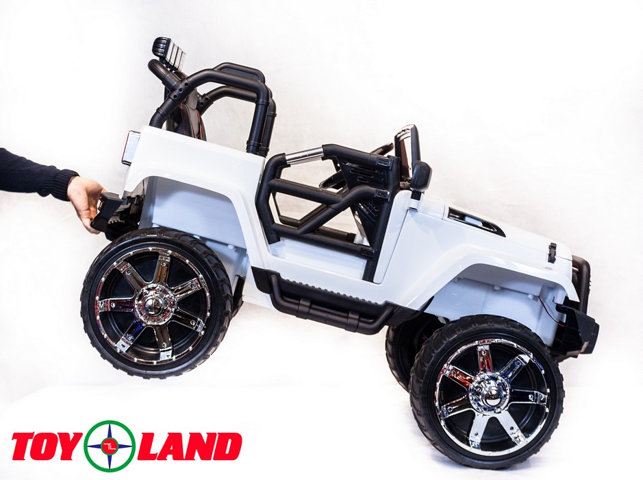 Электромобиль ToyLand Jeep SH 888 белый