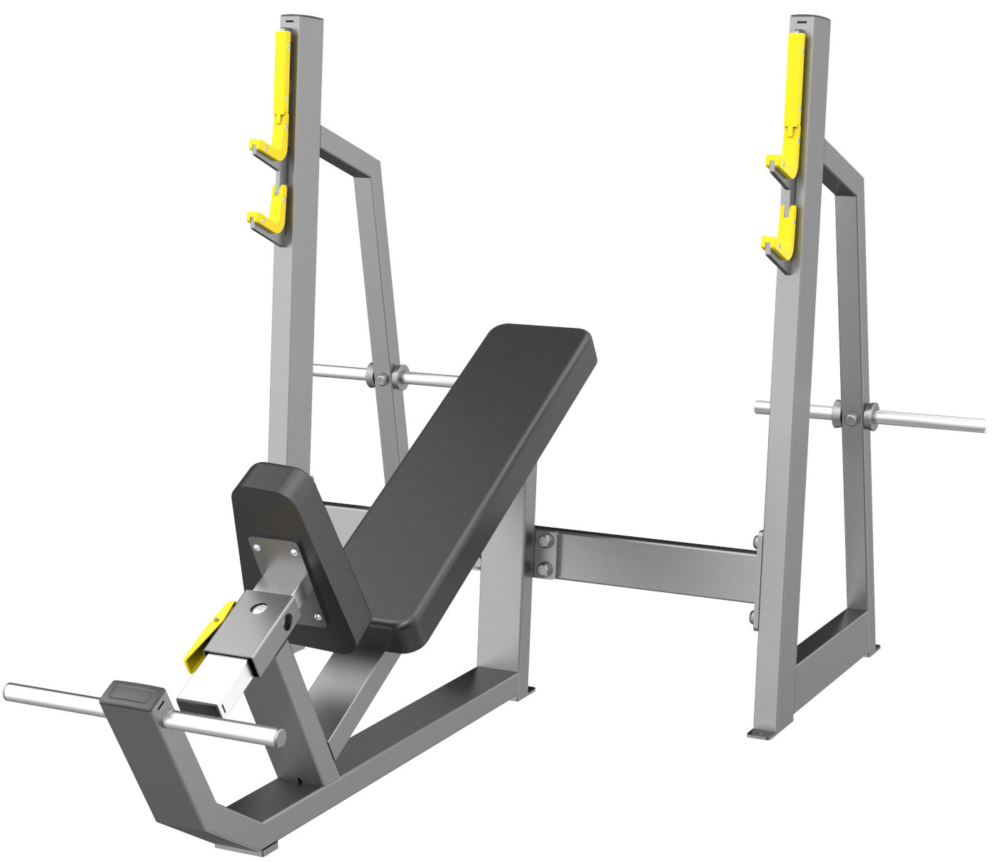 

Скамья-стойка для жима под углом вверх DHZ Olympic Bench Incline A3042 RUS, Olympic Bench Incline A3042 RUS