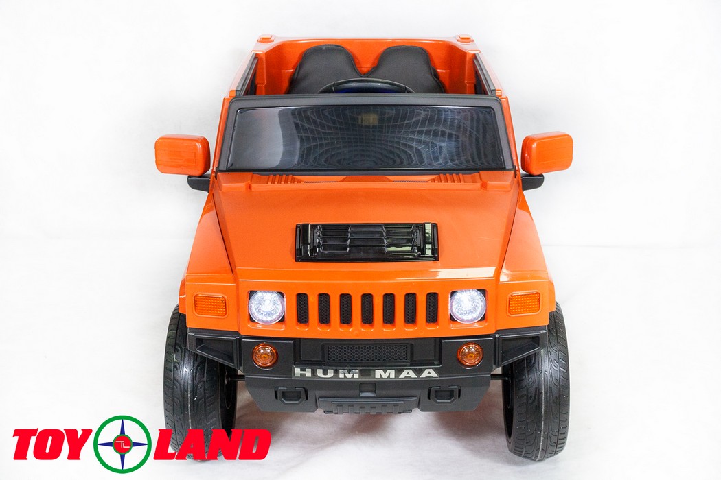 Электромобиль ToyLand Hummer BBH1588 оранжевый