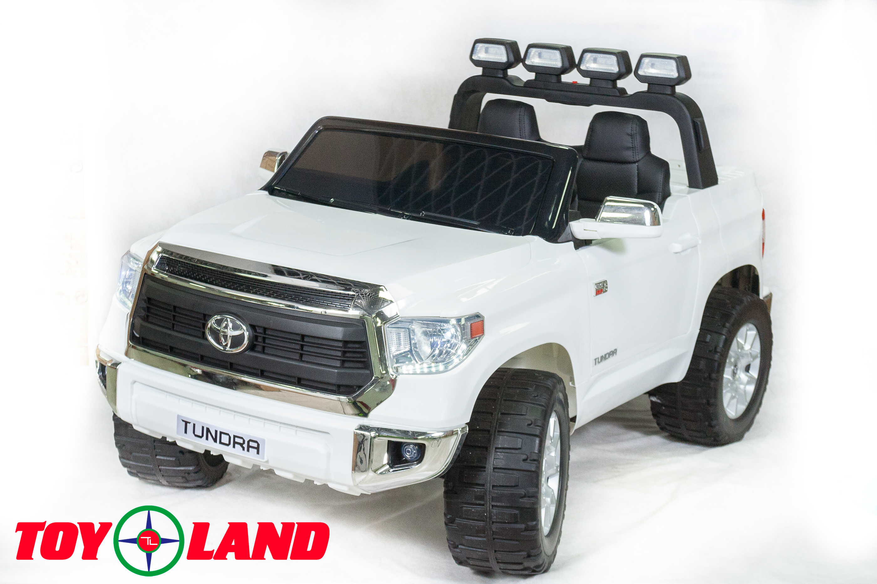 Детский электромобиль ToyLand TOYOTA TUNDRA белый