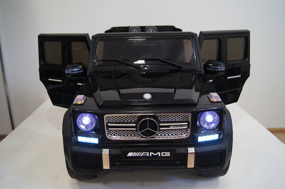 Электромобиль RiverToys Mercedes-Benz G65 AMG черный