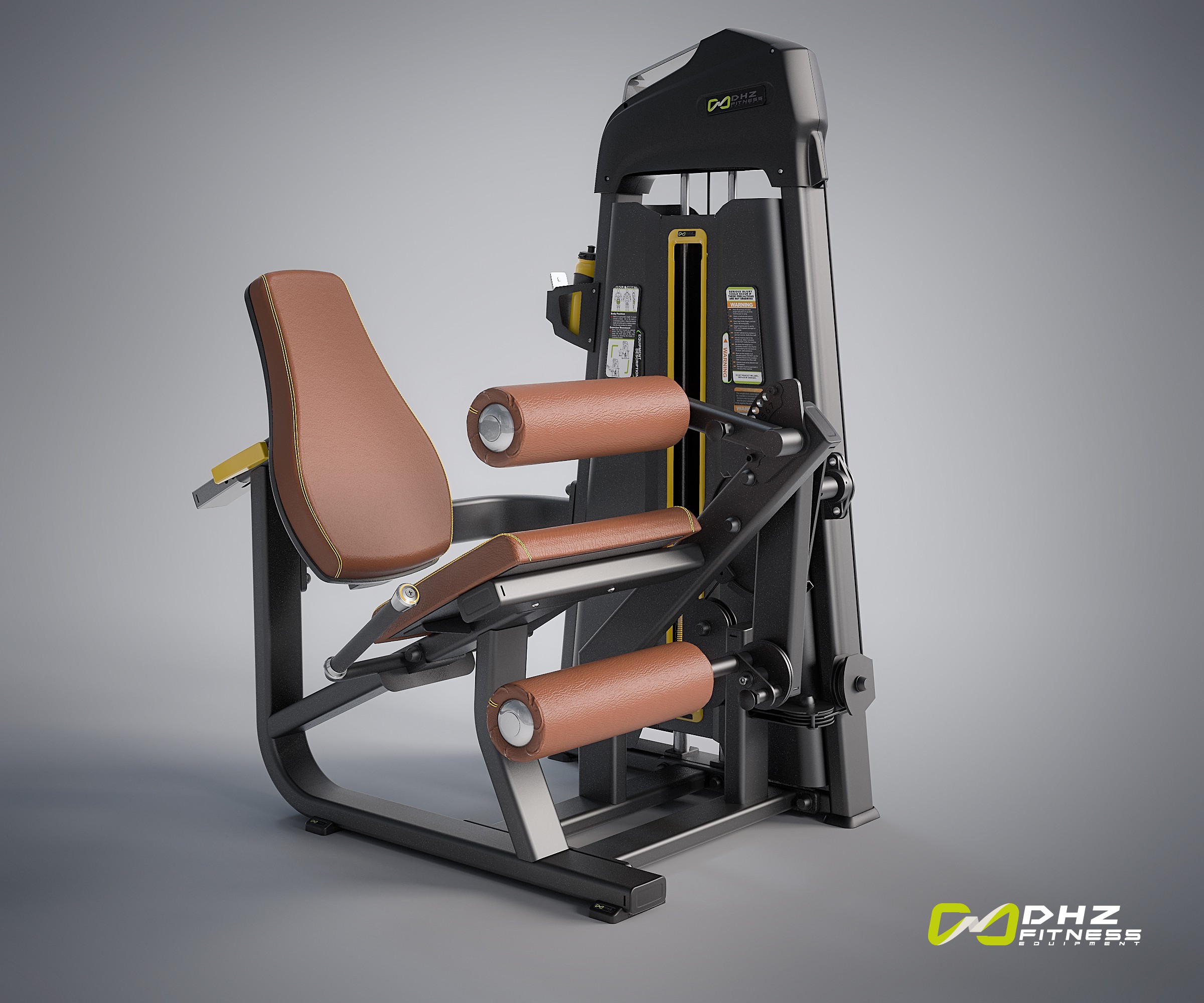 Разгибание/Сгибание ног сидя DHZ Leg cur/Leg extension Стек 109 кг E-1076B