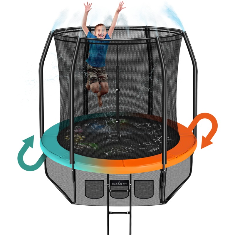 

Каркасный батут Clear Fit FamilyHop 8Ft, FamilyHop 8Ft