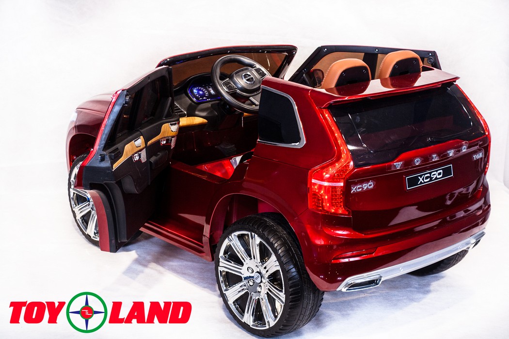 Электромобиль ToyLand Volvo XC90 красный