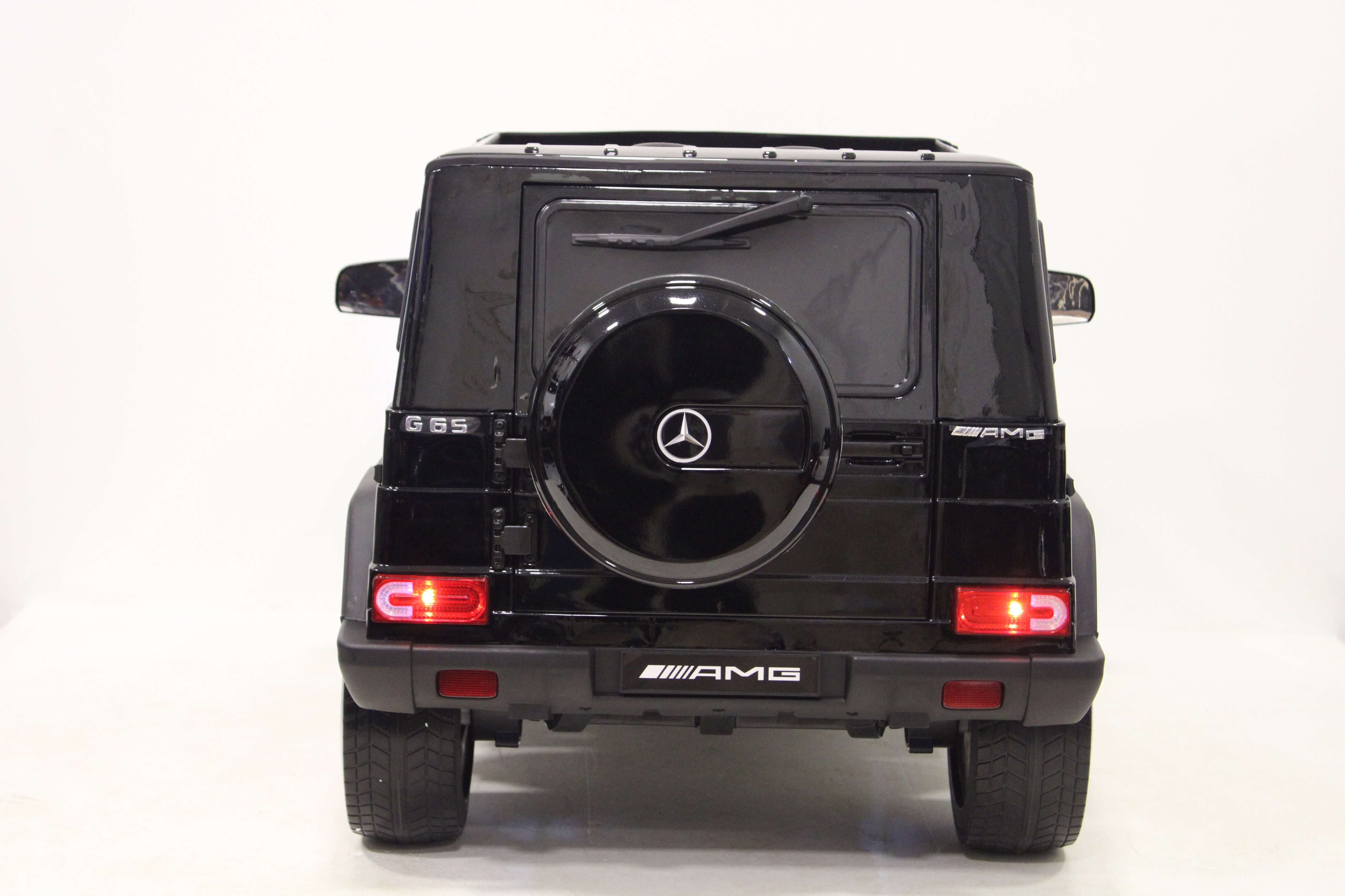 Электромобиль RiverToys Mercedes-Benz G65 AMG 4WD черный