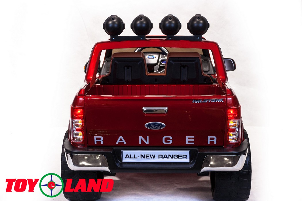 Электромобиль ToyLand Ford Ranger красный