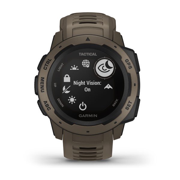 Прочные GPS-часы Garmin INSTINCT Tactical коричневый