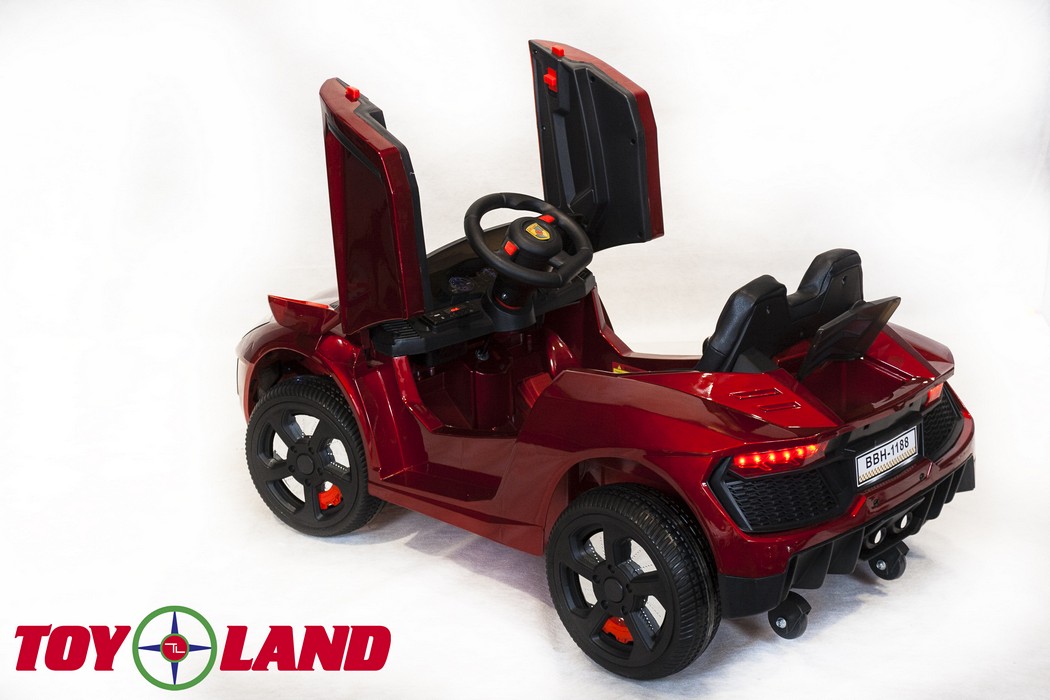 Электромобиль ToyLand Lamborghini BBH 1188 красный (краска)