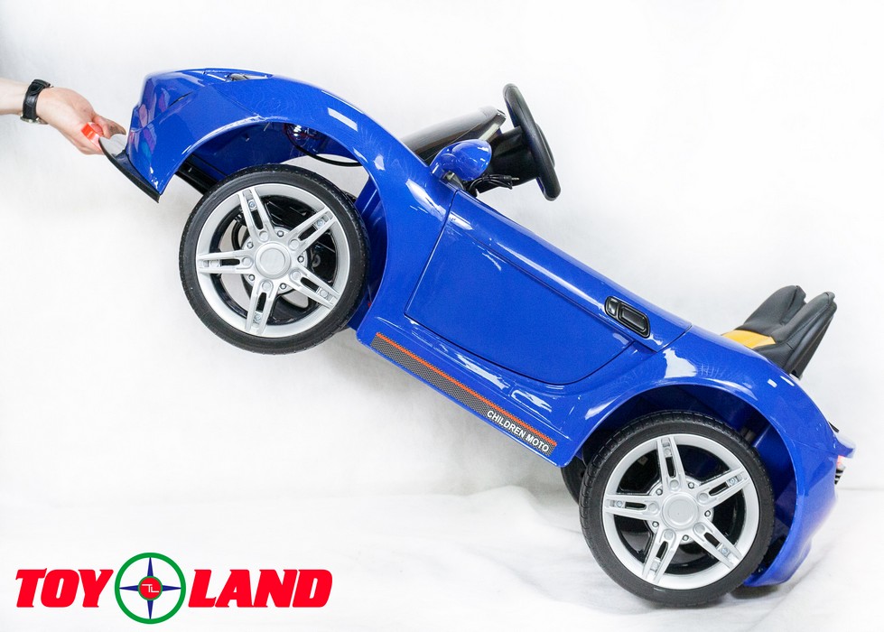 Электромобиль ToyLand Porsche Sport mini BBH 7188 синий (краска)