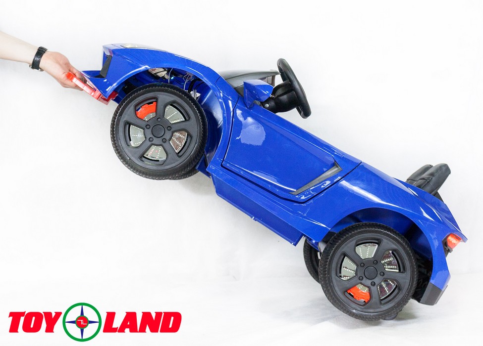 Электромобиль ToyLand Lamborghini BBH 1188 синий (краска)