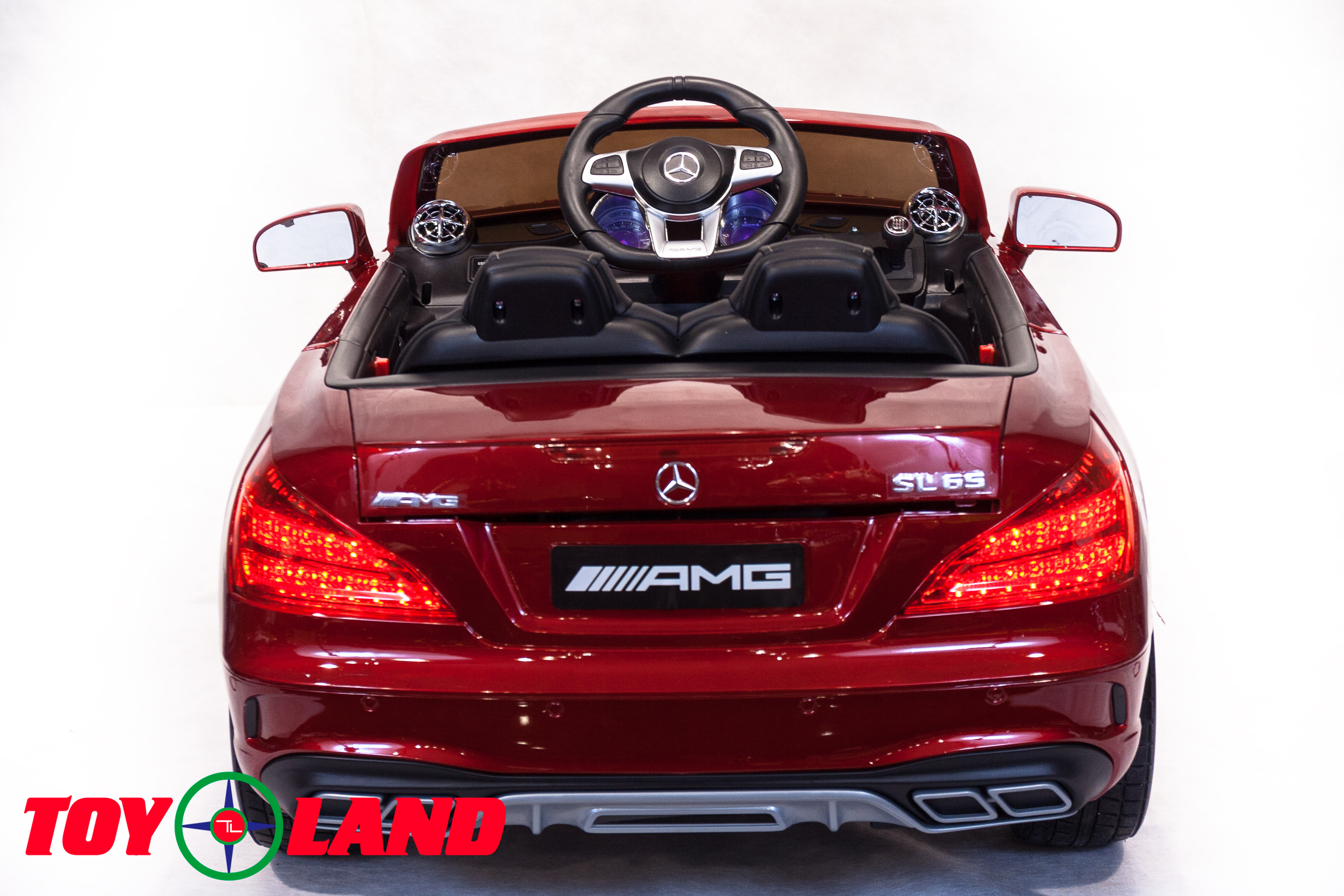 Электромобиль ToyLand Mercedes-Benz SL65 AMG красный