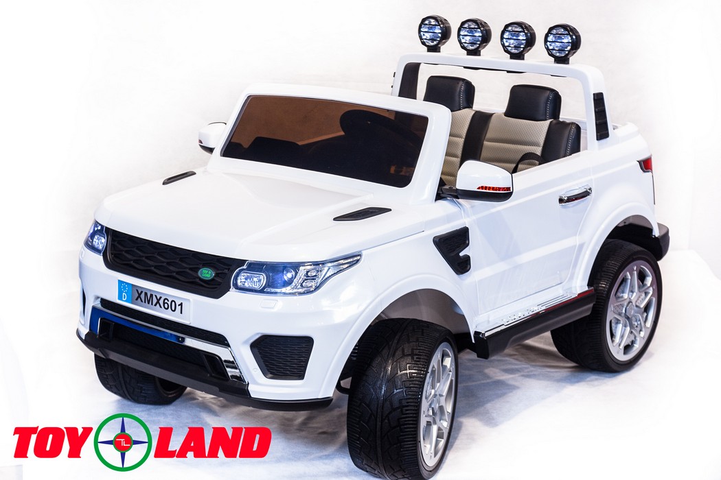 Электромобиль джип ToyLand Range Rover XMX 601 белый