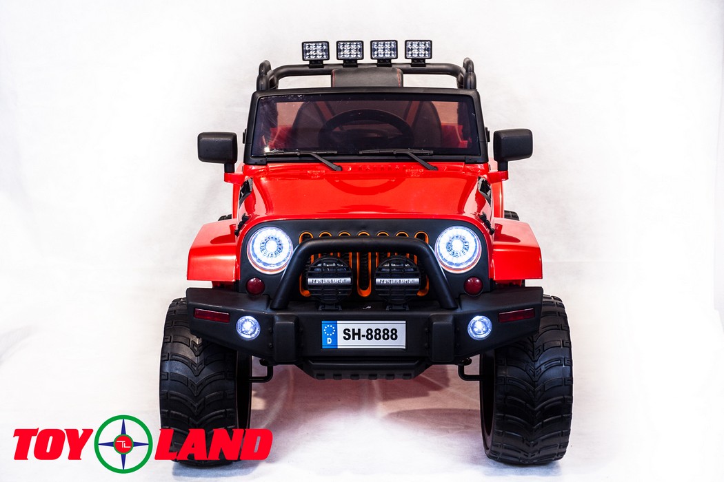 Электромобиль ToyLand Jeep SH 888 красный