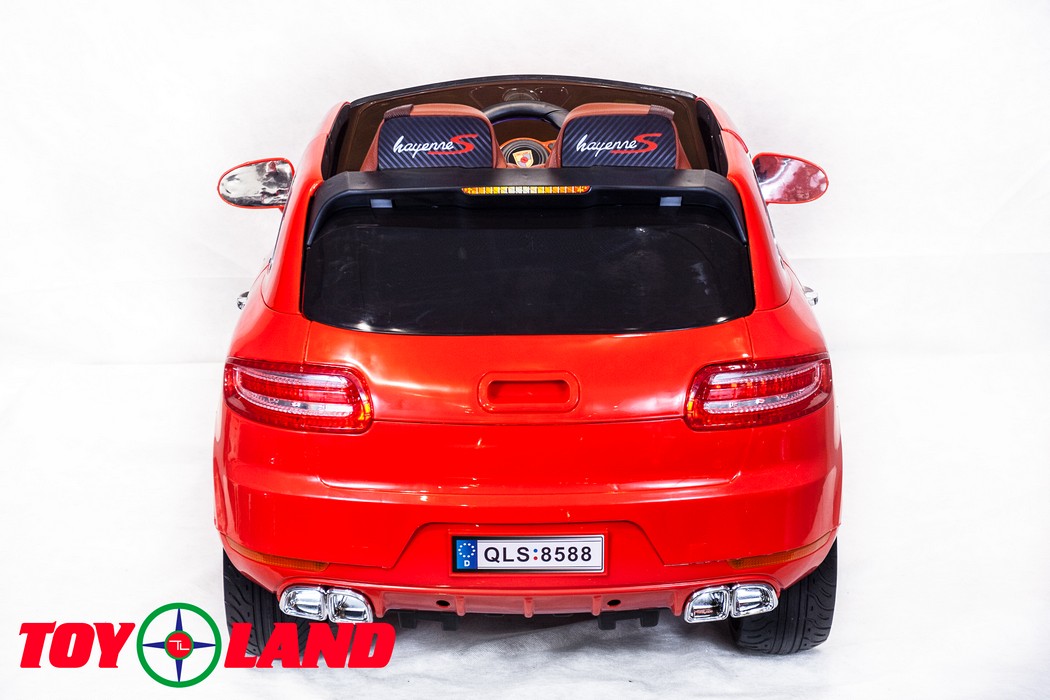 Электромобиль ToyLand Porsche Macan QLS 8588 красный