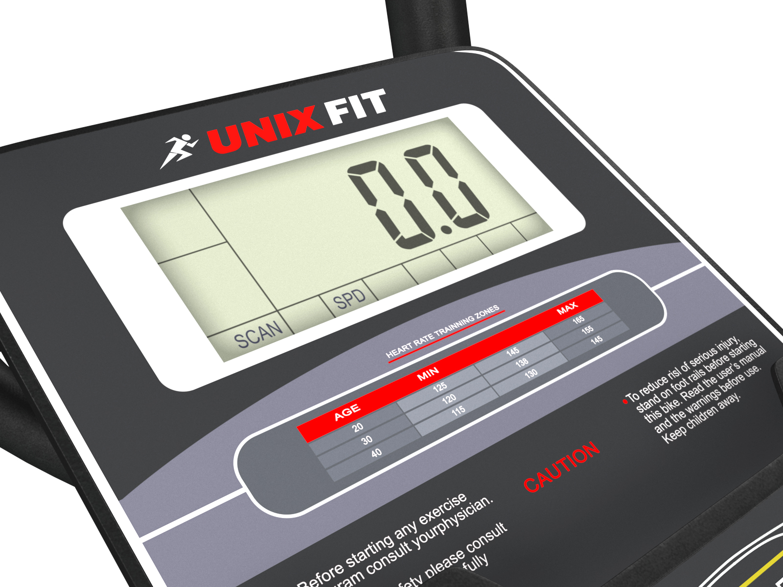 Эллиптический тренажер UINXFIT MV-420